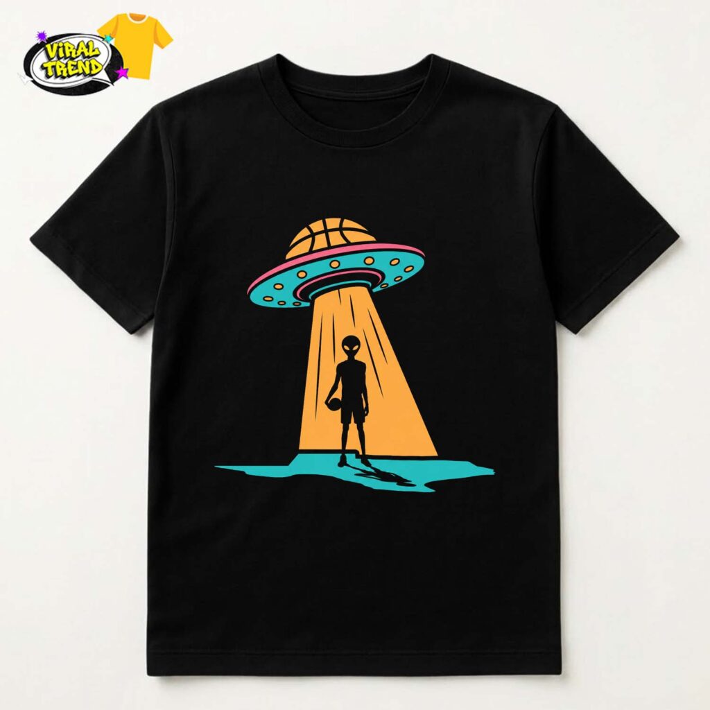 Basketball Alien Shirt Basketball Alien Shirt