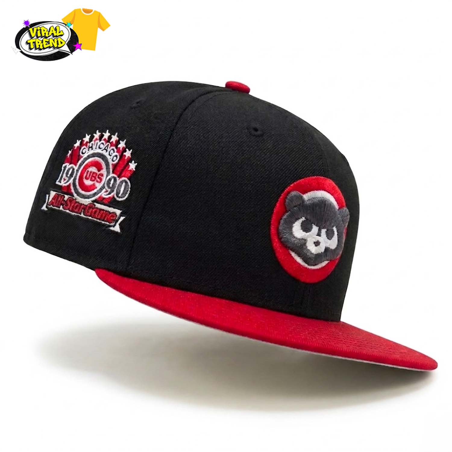 Chicago Cubs Red Visor Gray Bottom All Star Game Hat