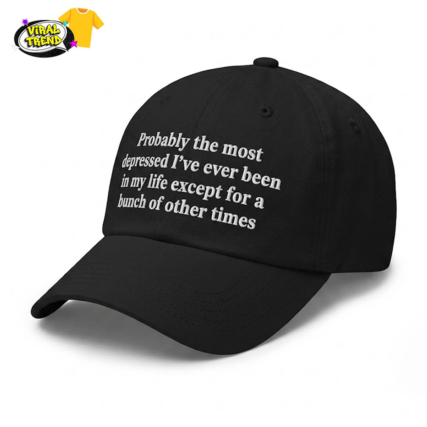 Probably the most depressed I've ever been in my life except for a bunch of other times Hat