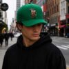 Reading Iced Coffees On Field High Profile Fitted Hat