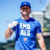 Cubs Nico Hoerner End ALS Awareness Shirt