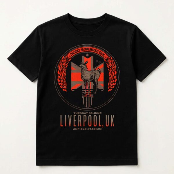 My Chemical Romance Event Anfield Stadium In Liverpool UK On June Shirt