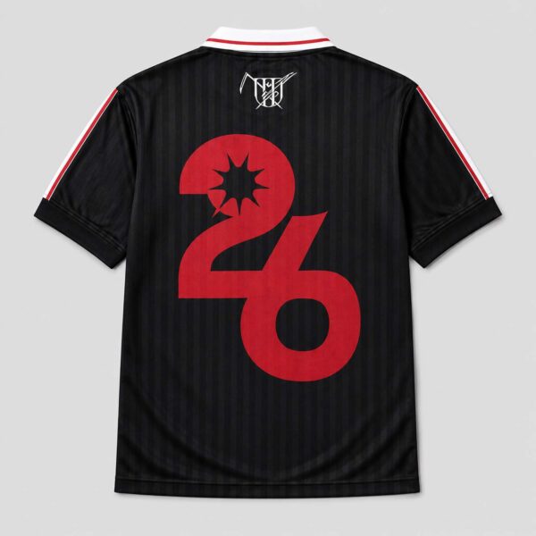 My Chemical Romance MCR Anfield Liverpool Black Soccer Jersey