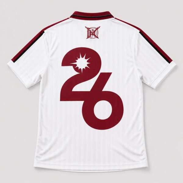 My Chemical Romance MCR Anfield Liverpool White Soccer Jersey