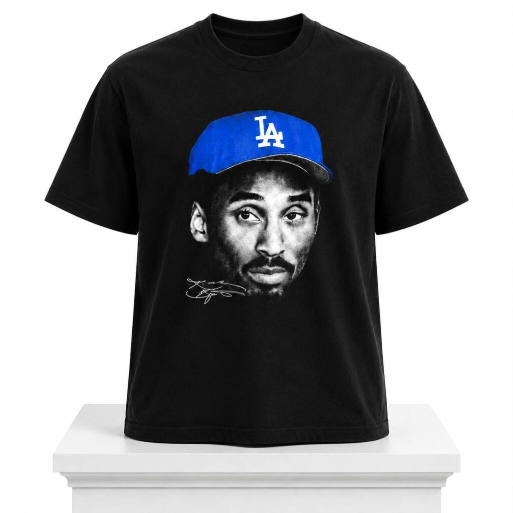 Myles Garrett Wearing LA Dodgers Kobe Bryant Shirt