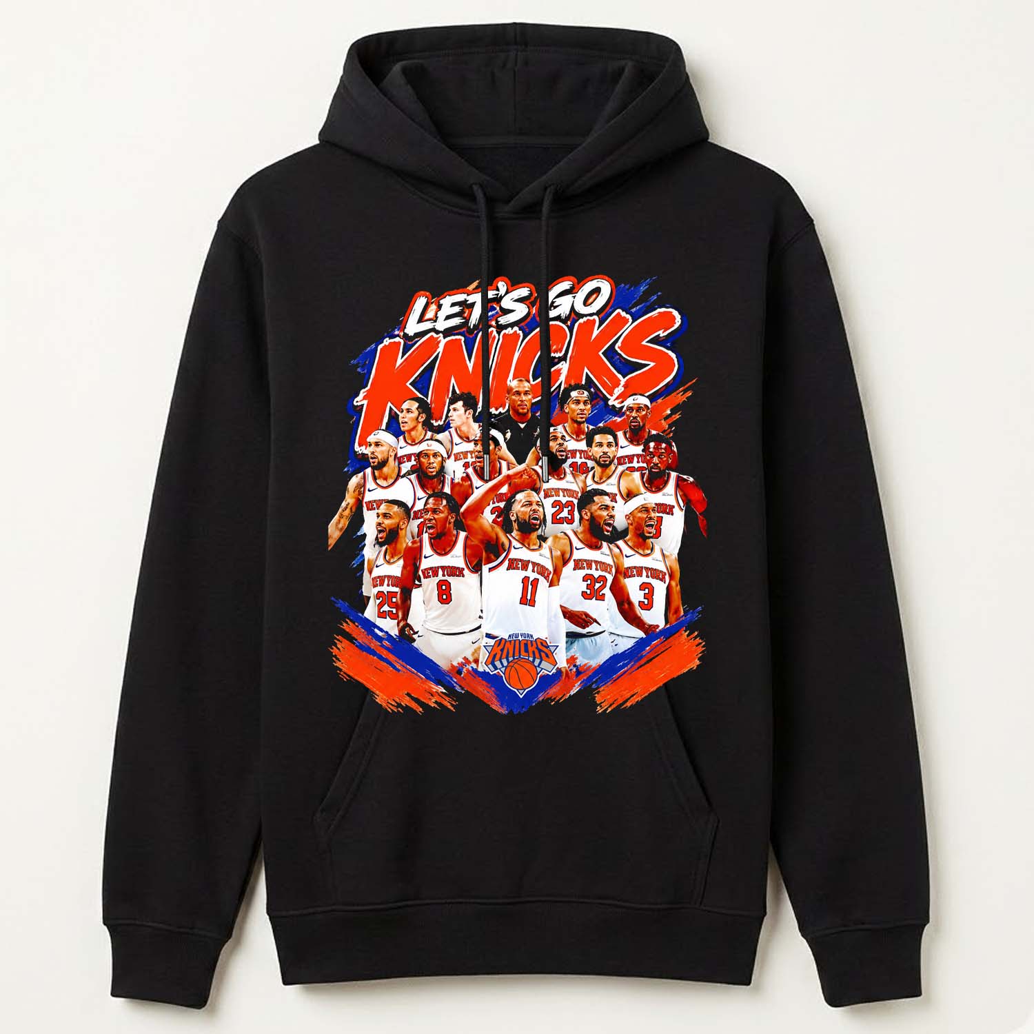NY Knicks Basketball Players Team Roster Lets Go Knicks Shirt