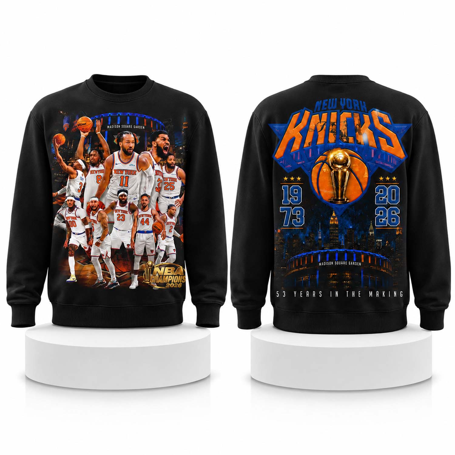 NY Knicks Champions Years In The Making Shirts
