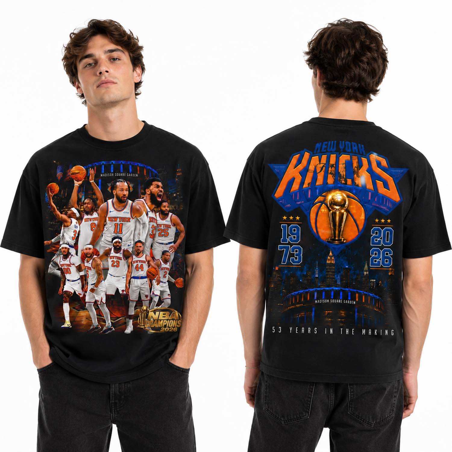 NY Knicks Champions Years In The Making Shirts