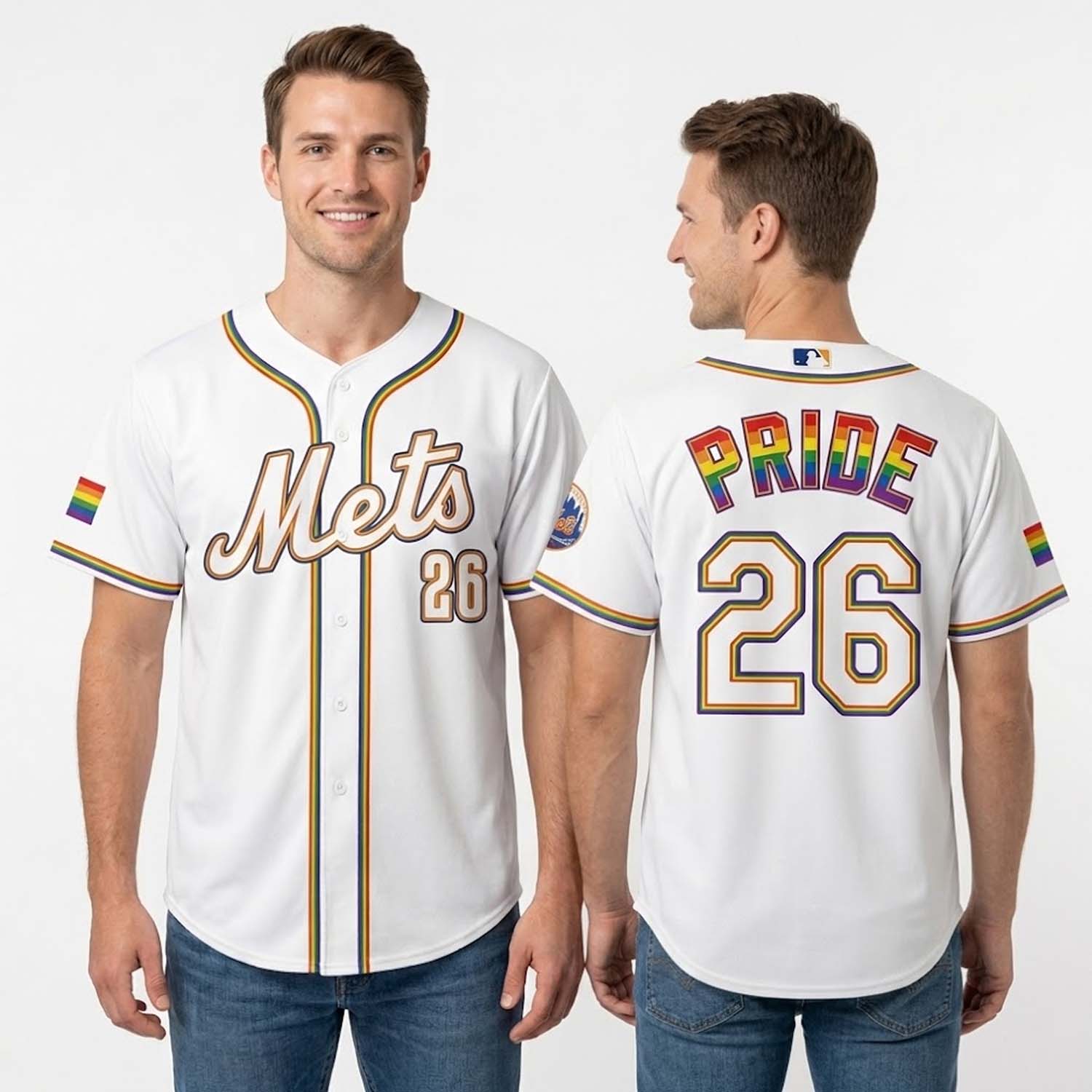 NY Mets Pride Night Jersey