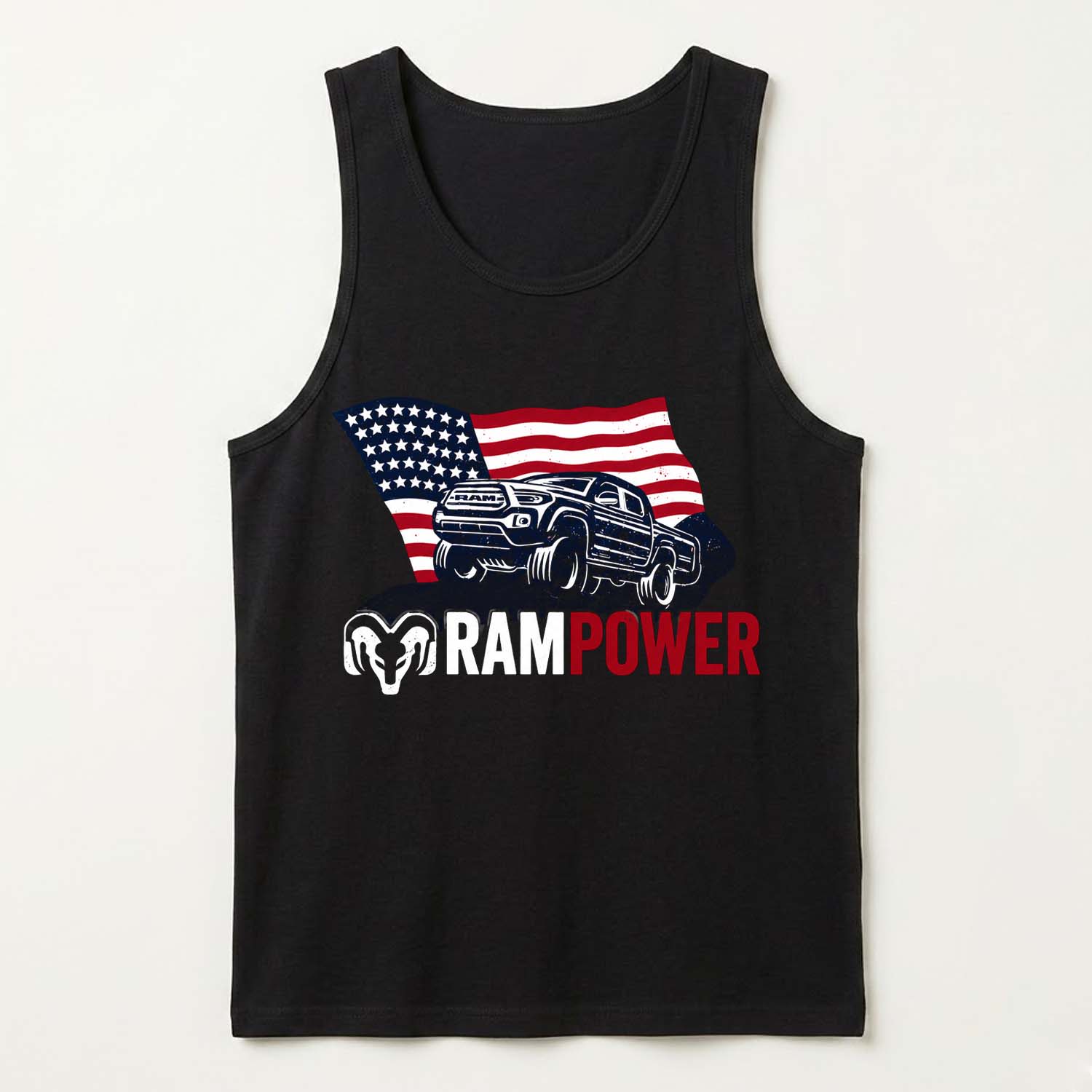 Ram Truck Ram Power Patriotic Shirt