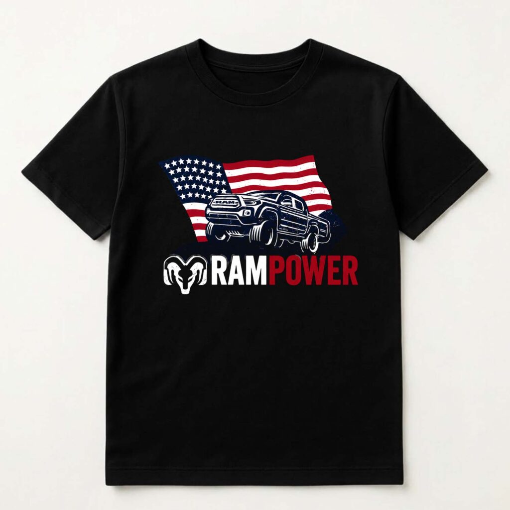 Ram Truck Ram Power Patriotic Shirt Ram Truck Ram Power Patriotic Shirt