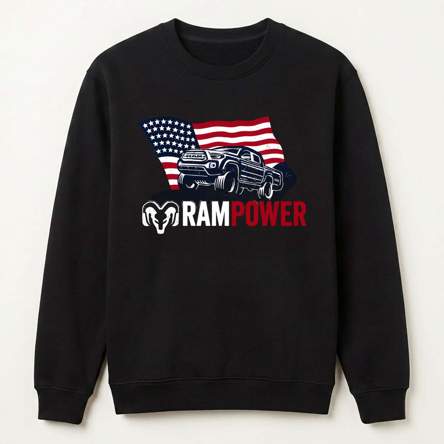 Ram Truck Ram Power Patriotic Shirt