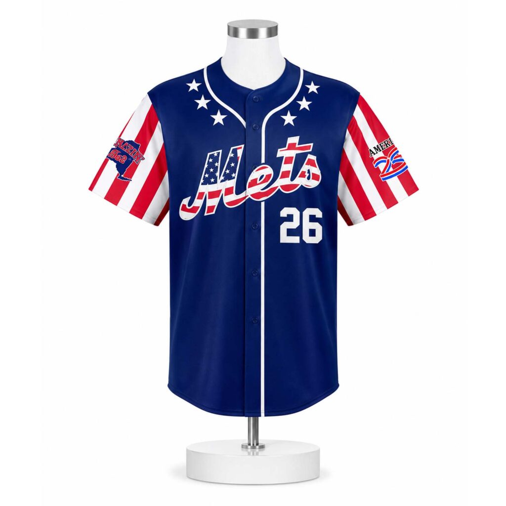 Syracuse Mets America th Anniversary Jersey