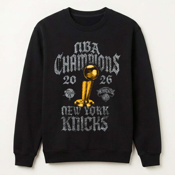 Unisex NY Knicks NBA Champions Locker Room Shirt