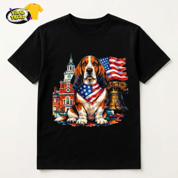 Basset Hound Semiquincentennial Shirt