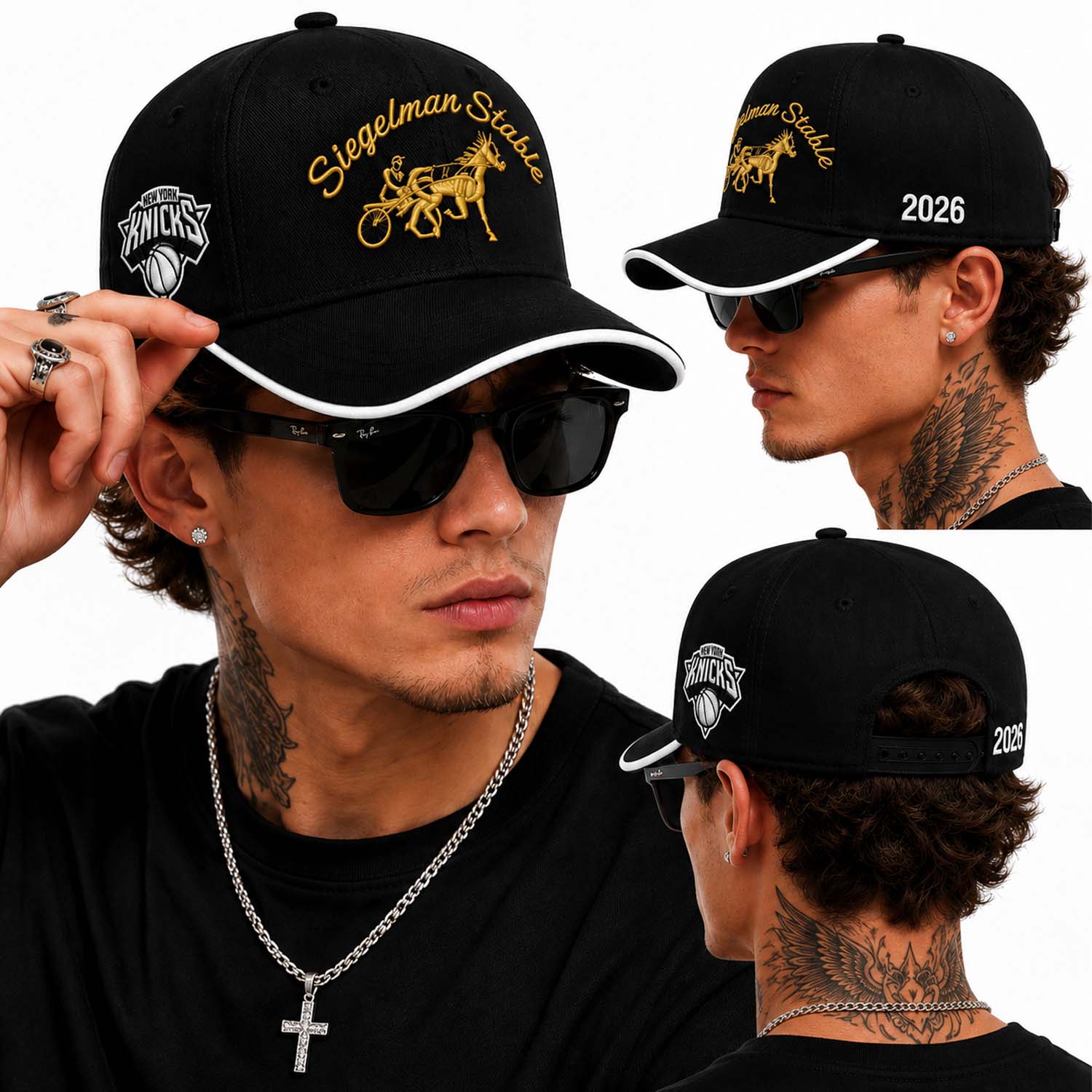 Knicks Siegelman Stable Champions Parade Hat