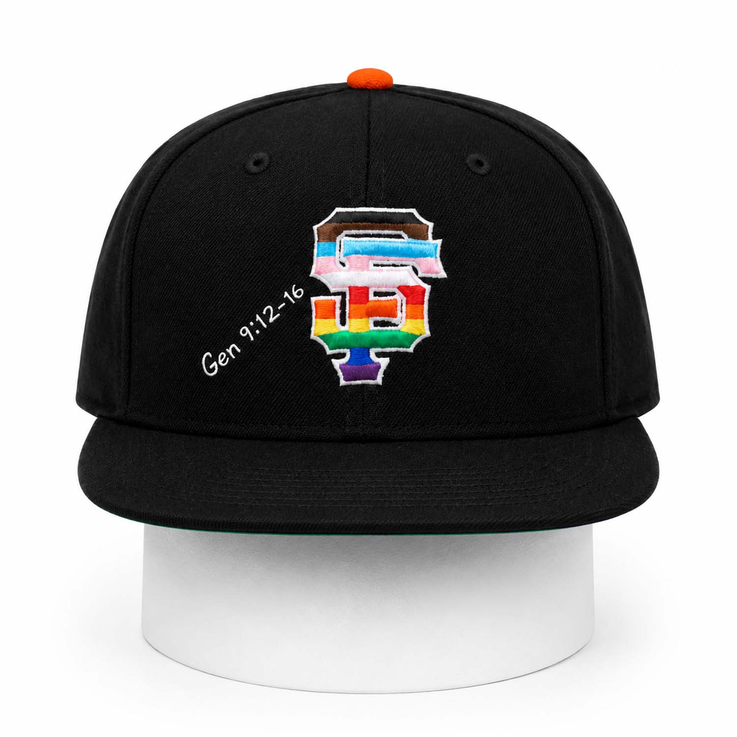 Landen Roupp SF Giants Pride Night Hat