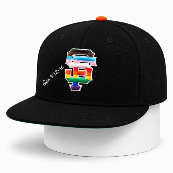 Landen Roupp SF Giants Pride Night Hat