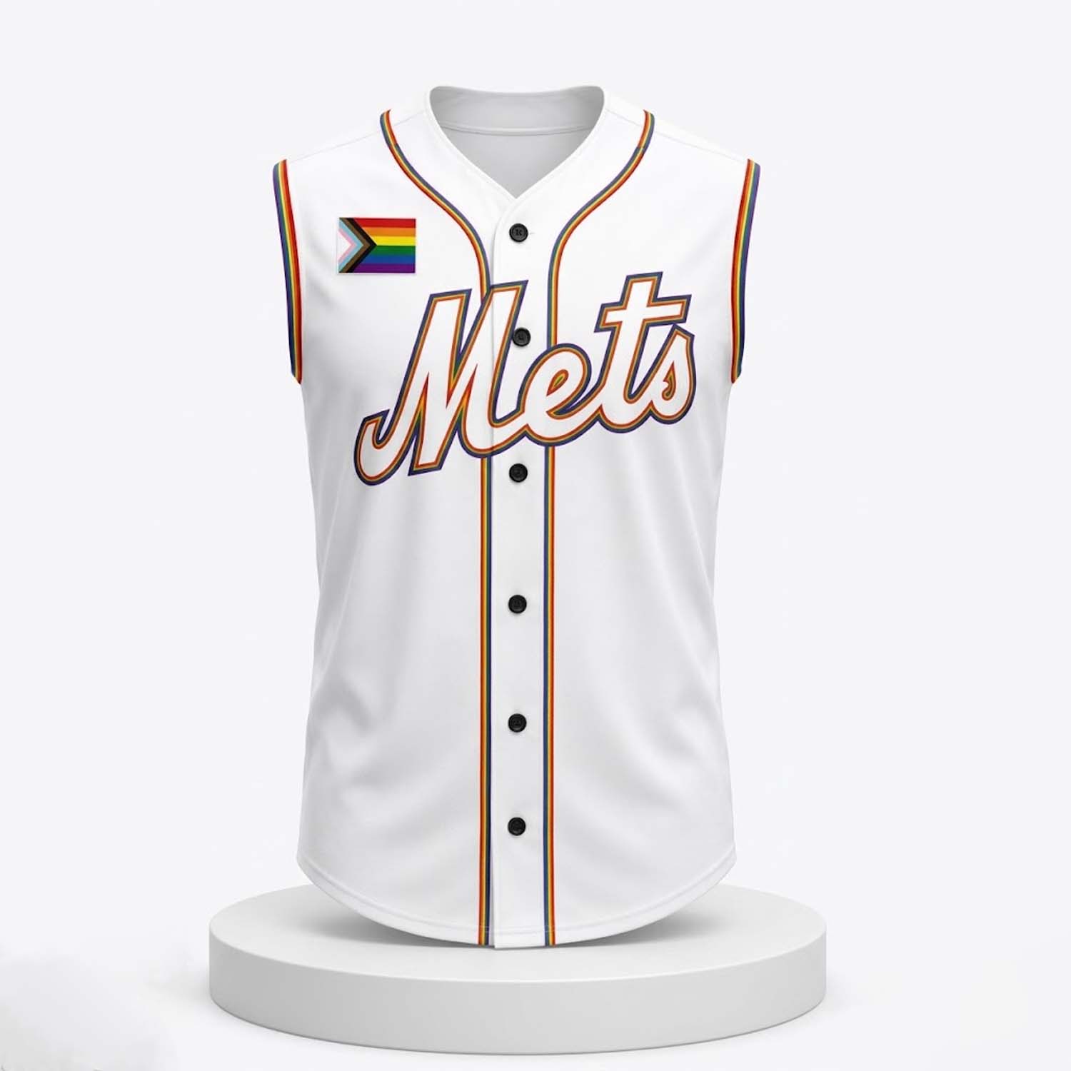 Mets Pride Night Sleeveless Jersey