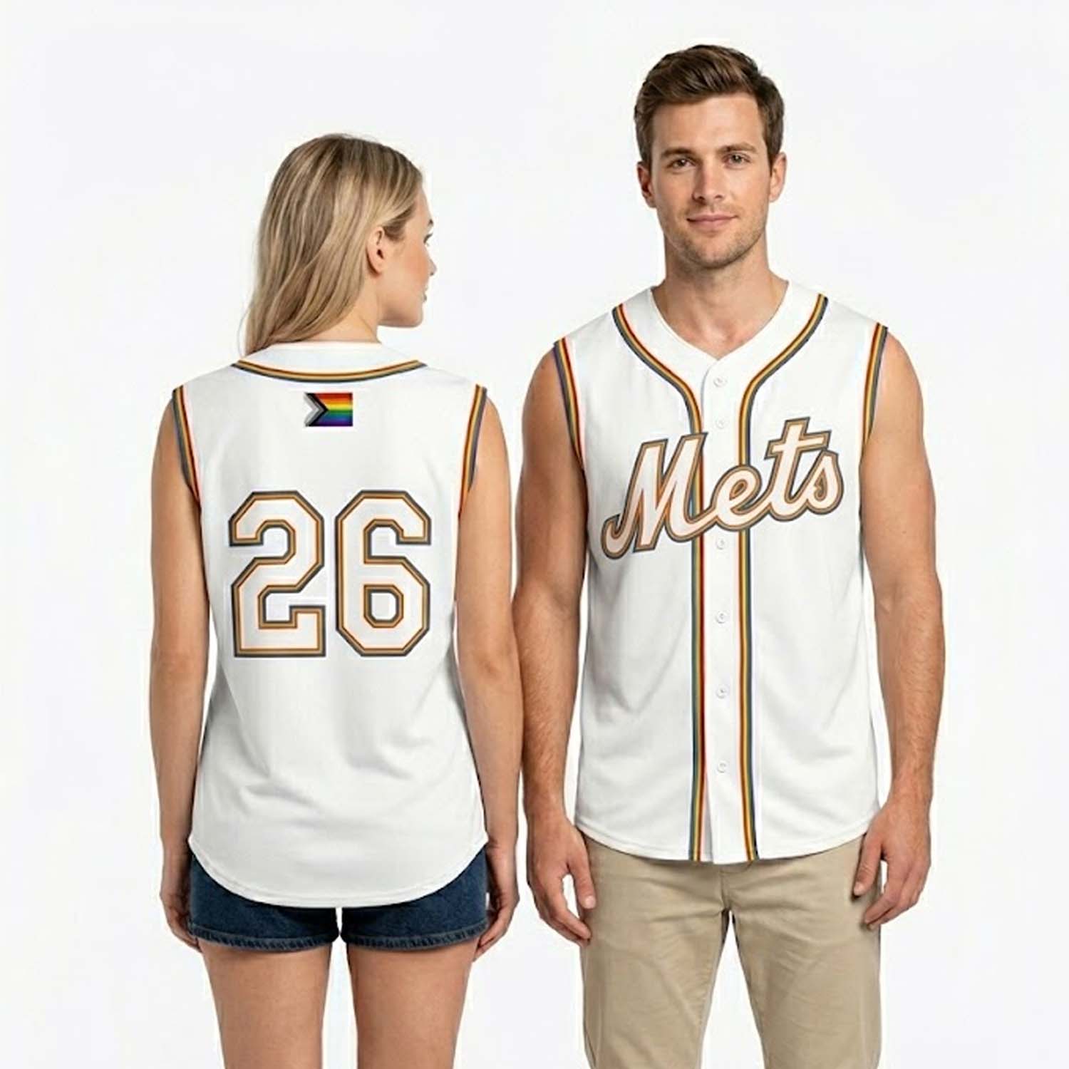 Mets Pride Night Sleeveless Jersey