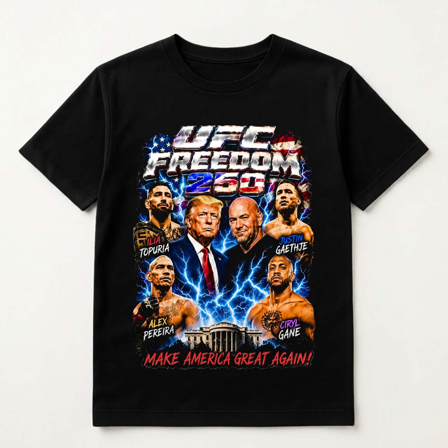 UFC Freedom Fight Legends Event Vintage Shirt
