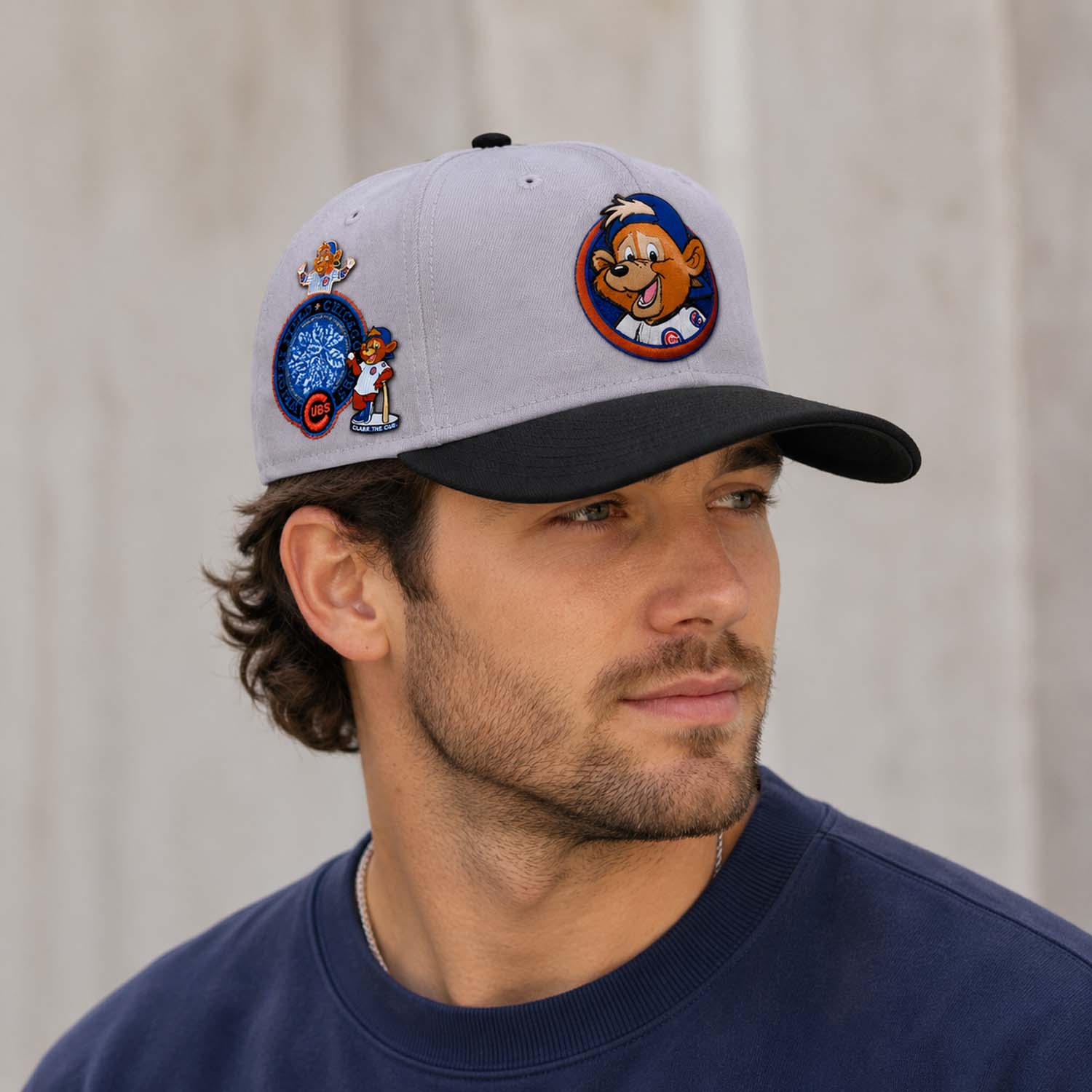 Clark the Bear Chicago Cubs Wrigley Rose Hat