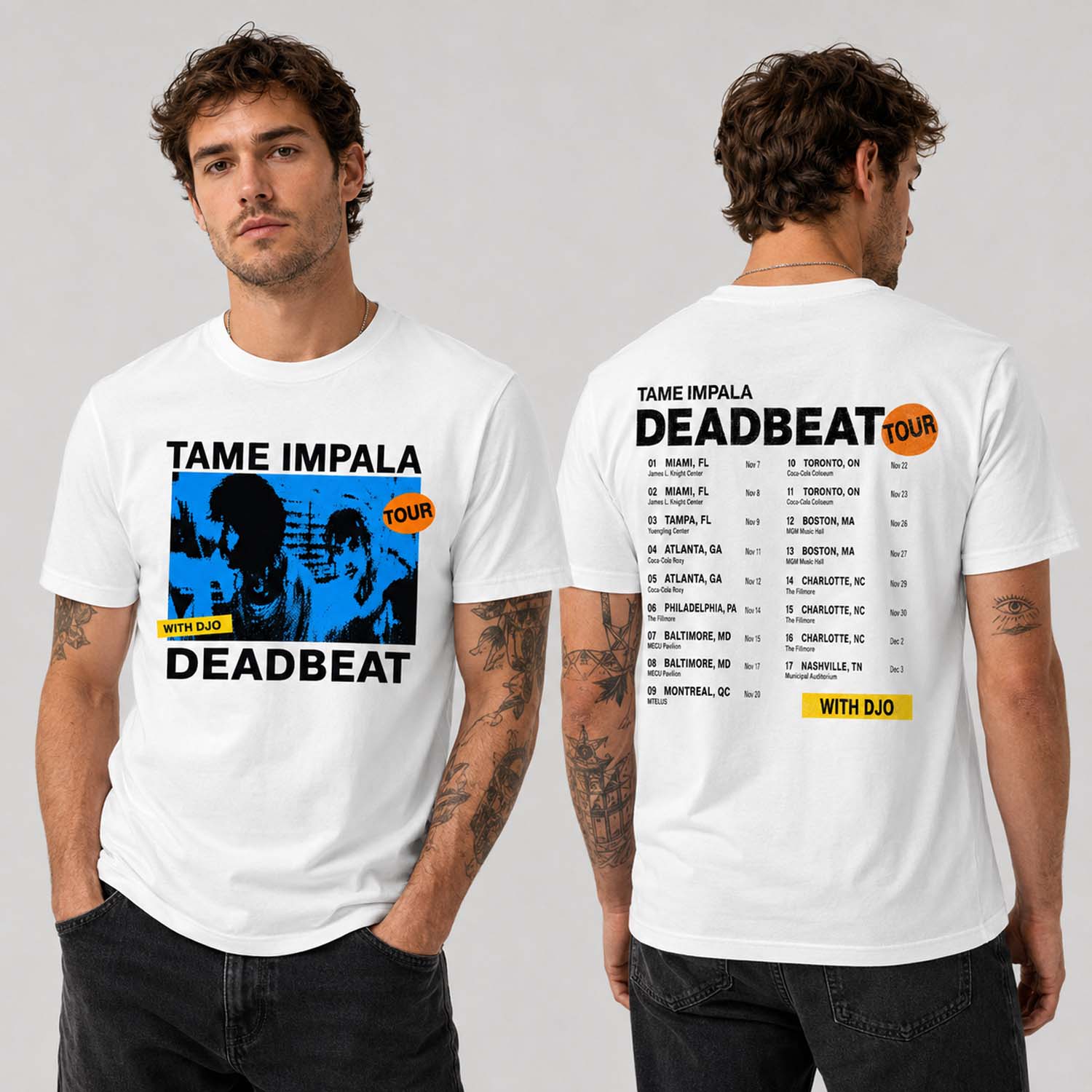 Tame Impala Deadbeat Tour Shirt