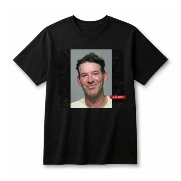 Tony Romo OWI in Milwaukee Mug Shot Shirt