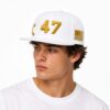 Charlie Kirk Trump Gold Detail Hat