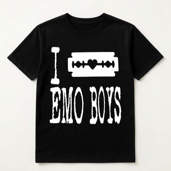 I Love Emo Boys Shirt