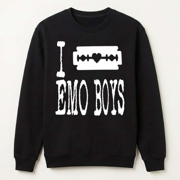 I Love Emo Boys Shirt