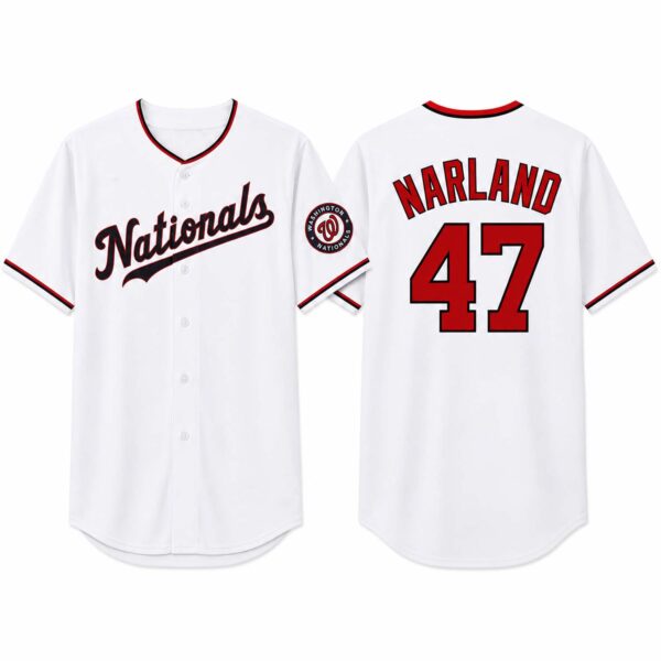 Jacob Young Washington Nationals Baseball Jersey