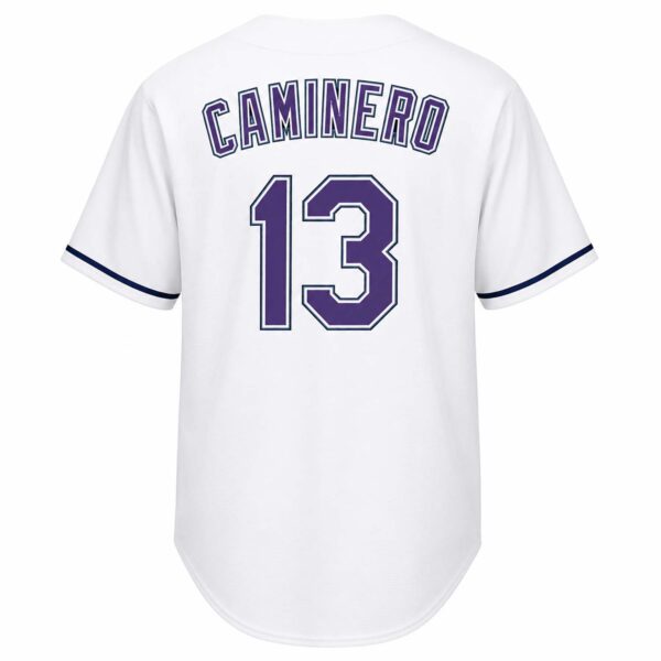 Junior Caminero Devil Rays Fan Jersey