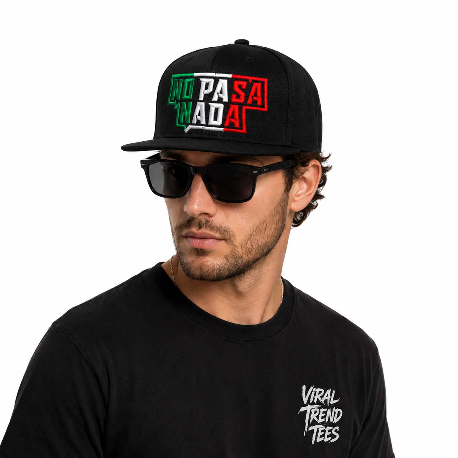 No Pasa Nada Mexico Flag Hat