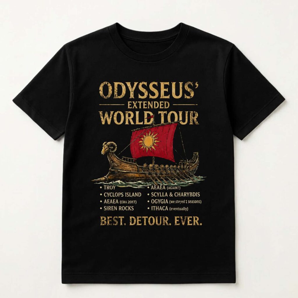 Odysseus Extended World Tour Shirt Odysseus Extended World Tour Shirt