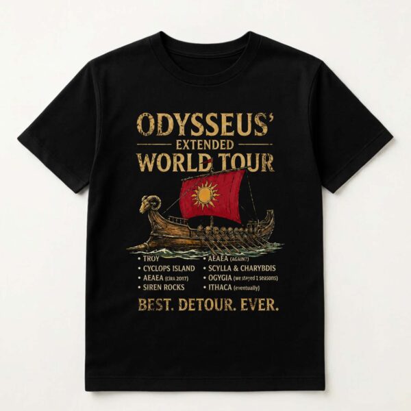 Odysseus Extended World Tour Shirt