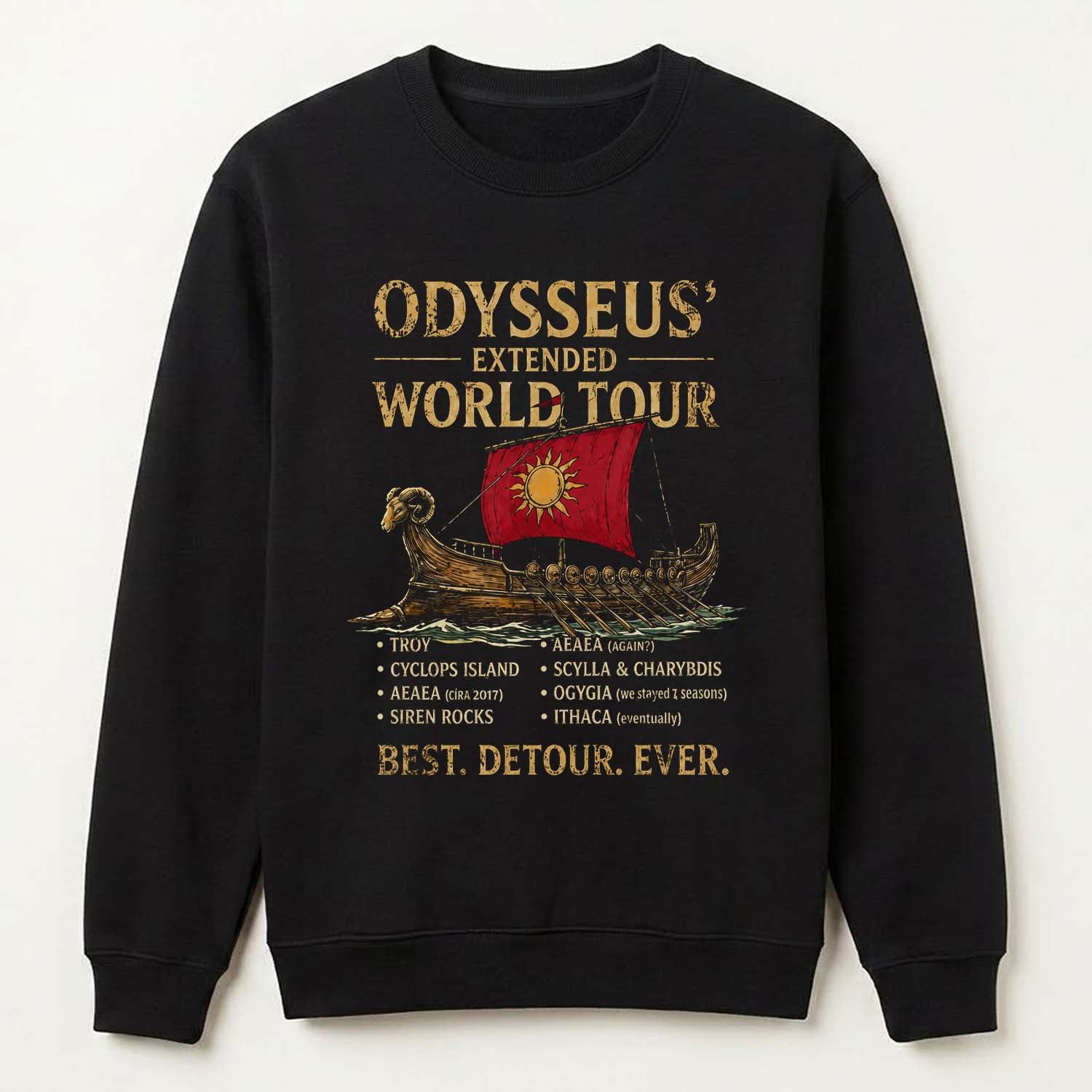 Odysseus Extended World Tour Shirt