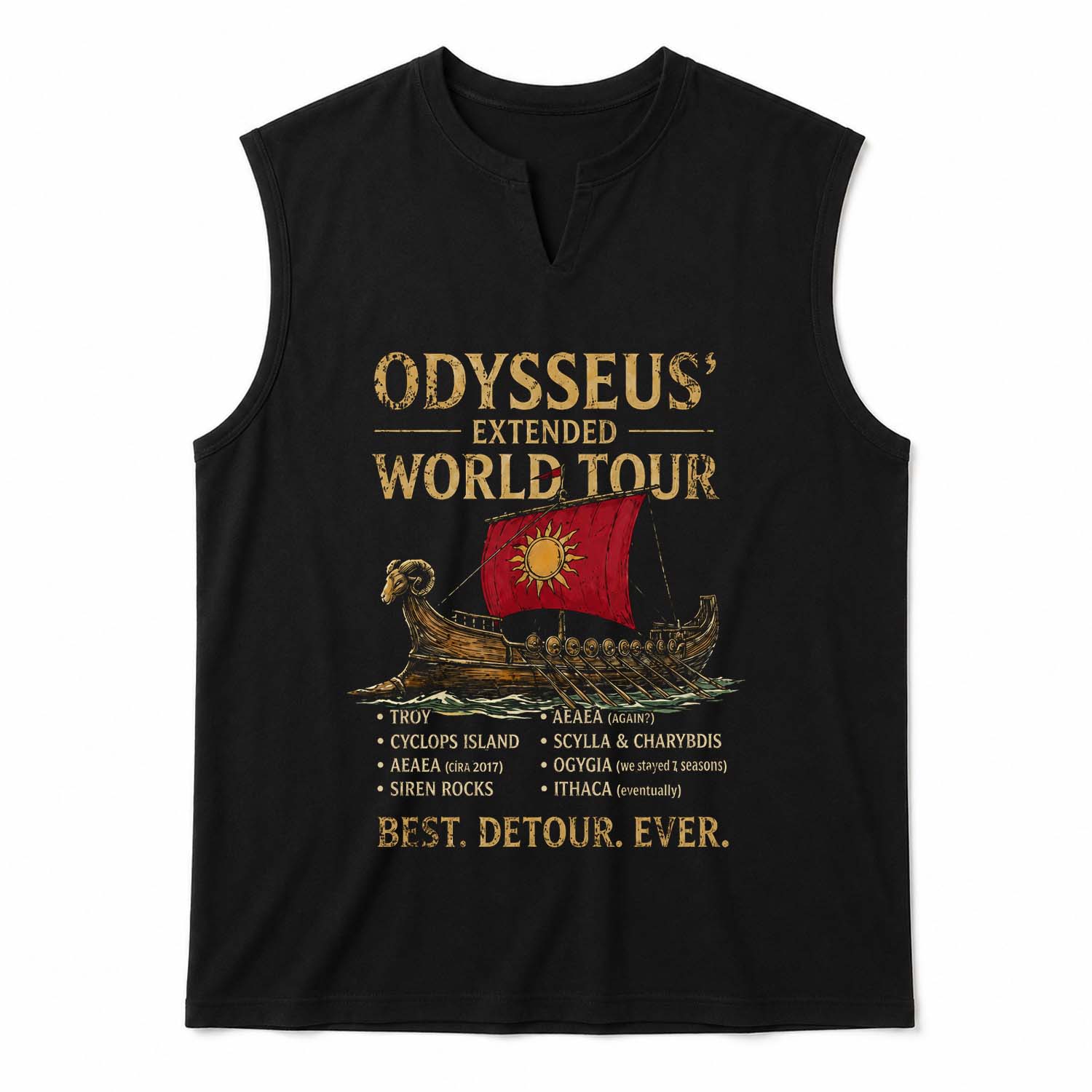 Odysseus Extended World Tour Shirt