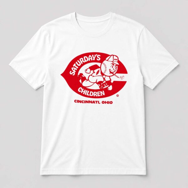 Saturday's Children Cincinnati Reds Tee Shirt