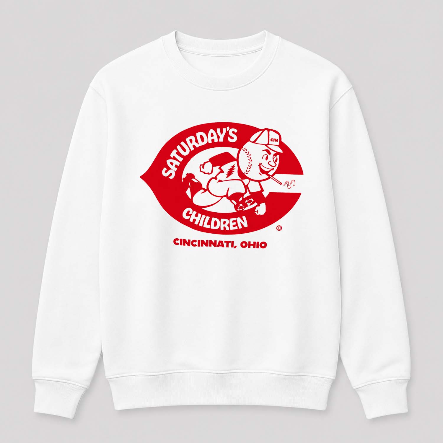 Saturday's Children Cincinnati Reds Tee Shirt