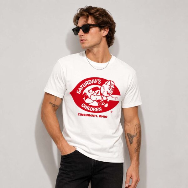 Saturday's Children Cincinnati Reds Tee Shirt