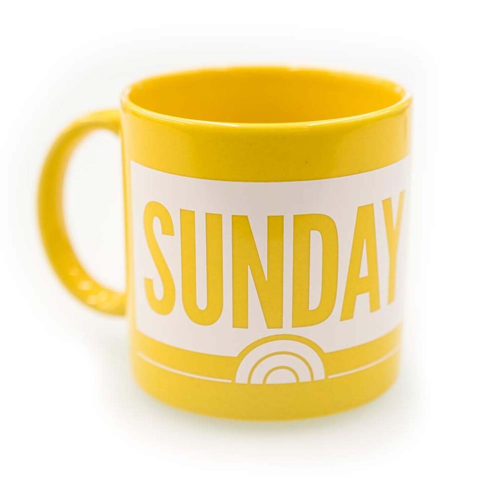 Sunday TODAY with Willie Geist Ceramic Mug Sunday TODAY with Willie Geist Ceramic Mug
