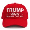 Trump Because Fuck You Hat