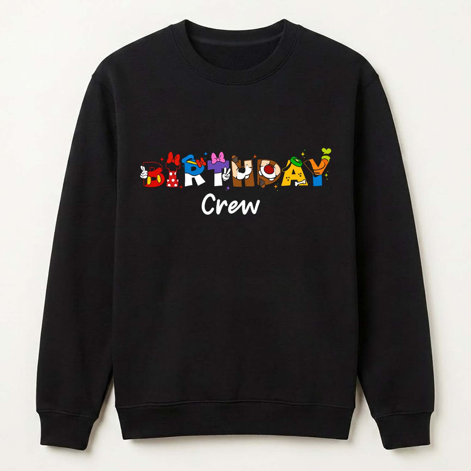 Matt Damon Disney Mickey Mouse and Friends Birthday Crew Shirt