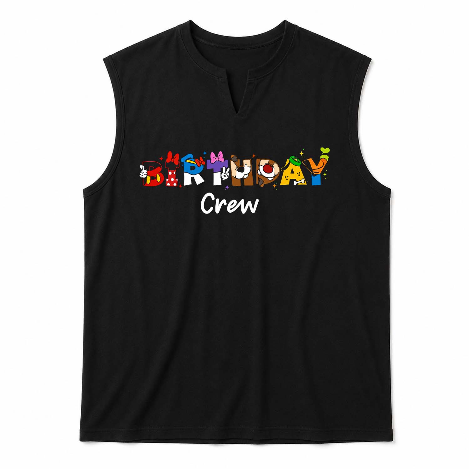 Matt Damon Disney Mickey Mouse and Friends Birthday Crew Shirt