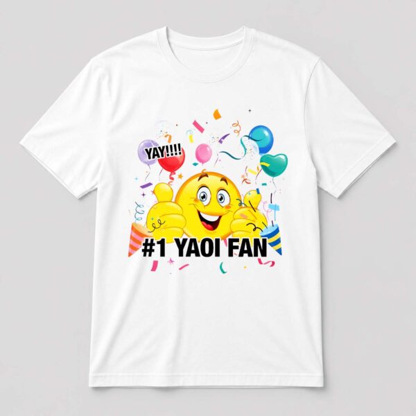 Yay Yaoi Fan Emoji Celebration Party Shirt
