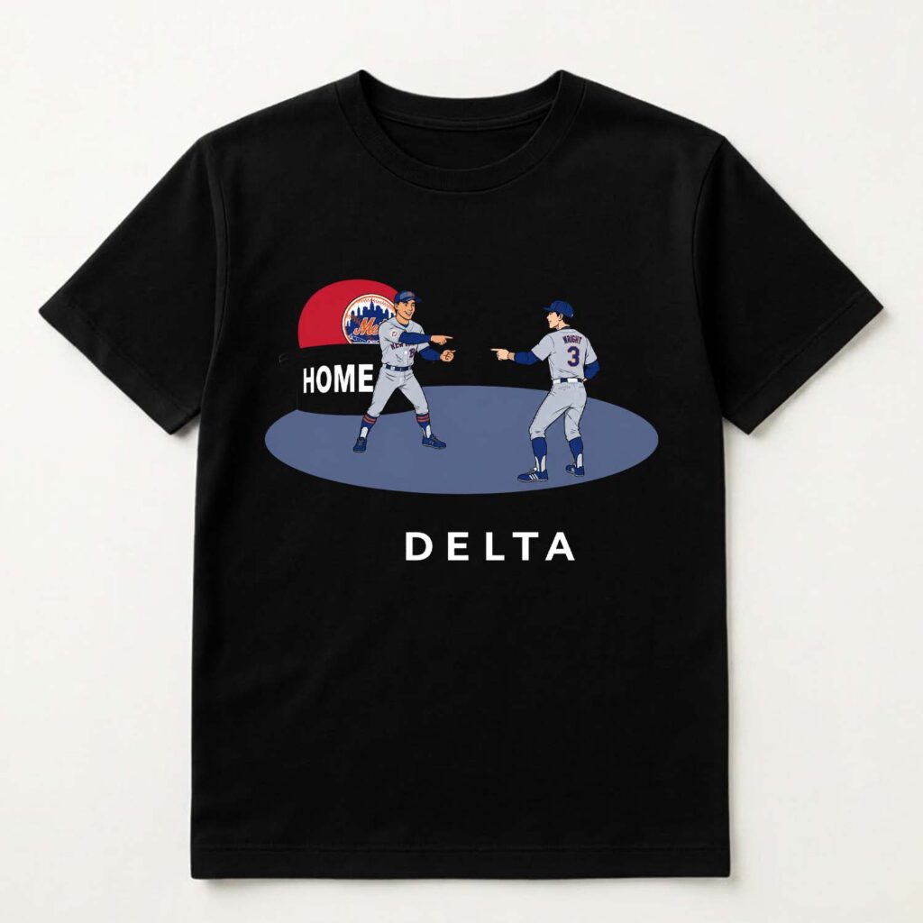 NY Mets Giveaway Benge and Ewing Home Delta Shirt