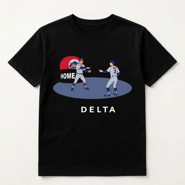 NY Mets Giveaway Benge and Ewing Home Delta Shirt