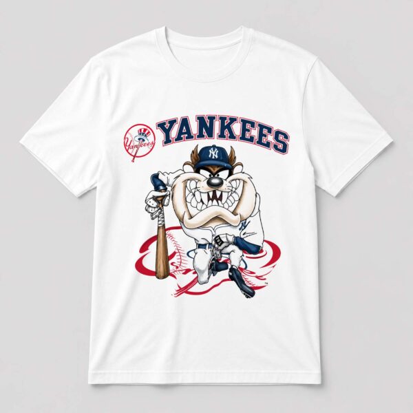 NY Yankees Taz Looney Tunes Shirt