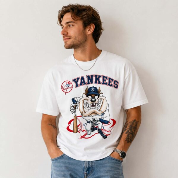 NY Yankees Taz Looney Tunes Shirt